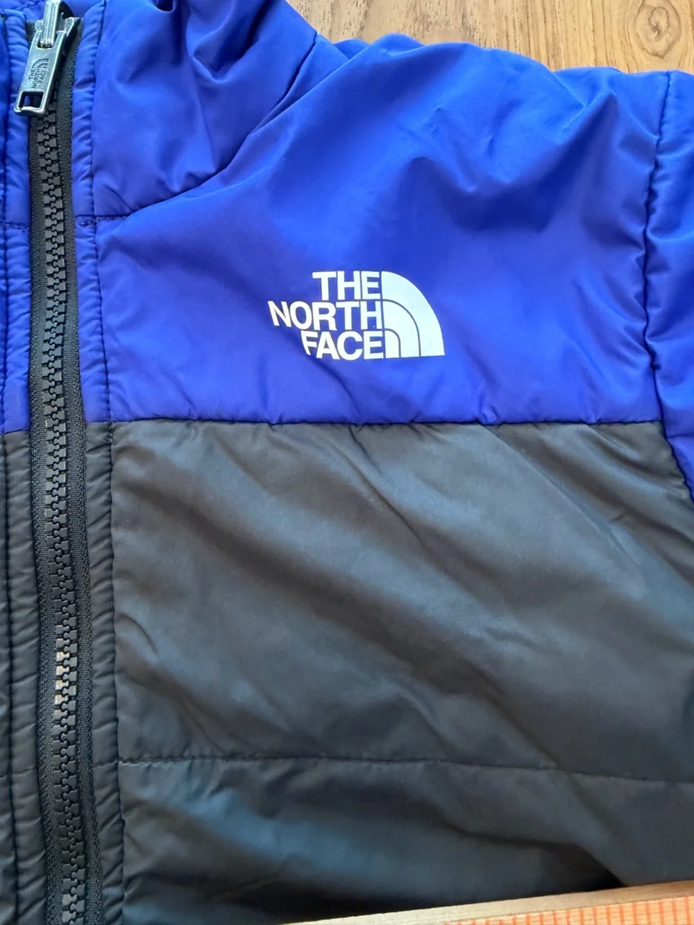 North Face Jacket/Coat Boy’s 7/8 Black & Blue